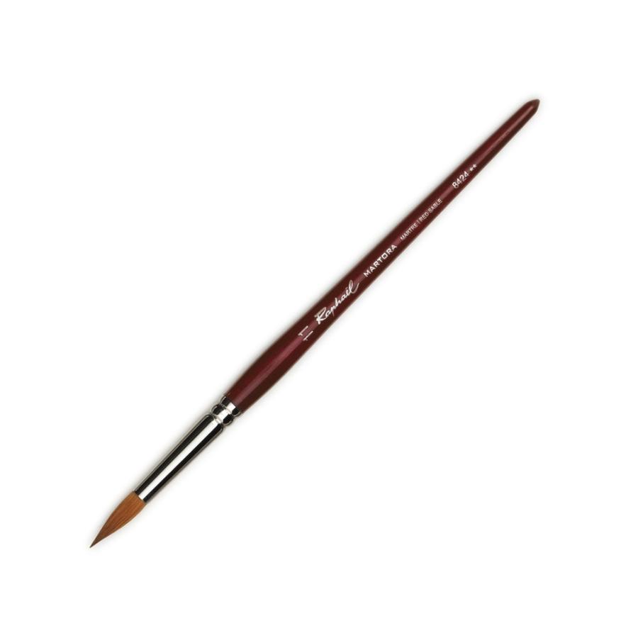 Raphael(ラファエル) 筆 赤テン 丸 11号 8424 ラファエル水彩筆 8424 11号 赤テン 丸 : アークオアシス 2号館 ヤフー