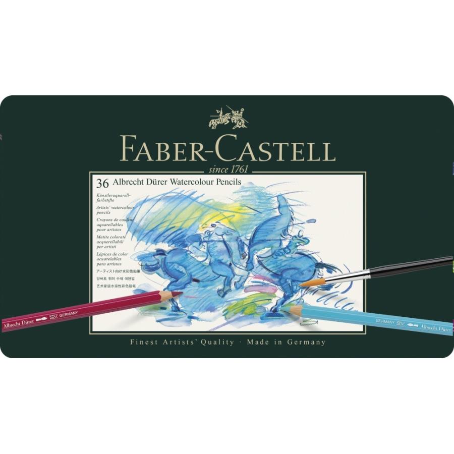 FABER-CASTELL - ファーバーカステル　アルブレヒト デューラー　36色　117538 アルブレヒト・デューラー水彩色鉛筆36色スタジオボックス