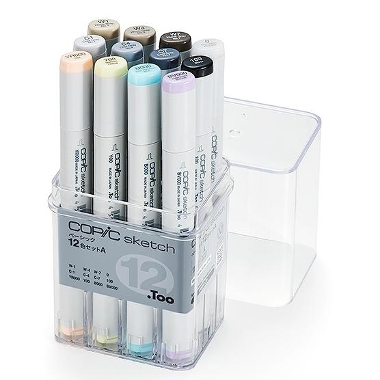 コピック（COPIC） コピックスケッチ ベーシック 12色セット A