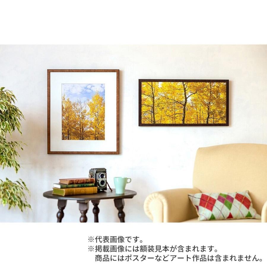 デッサン額縁 カリマンタン オーク 四切 額内寸(424×348mm) 表面