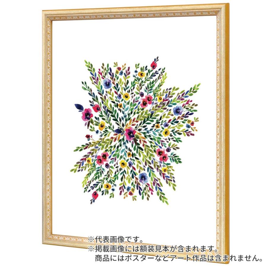 デッサン額縁 マジョルカ Gアイボリー 半切 額内寸(545×424mm) 表面(アクリル) ラーソン・ジュールの画像