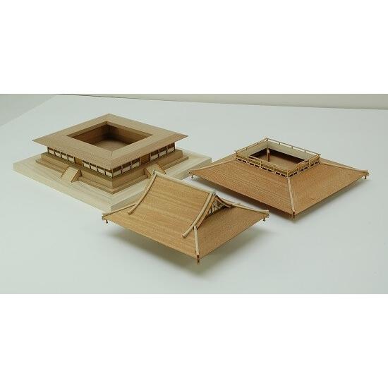ウッディジョー木製建築模型1/150法隆寺金堂｜arcoasis2｜03