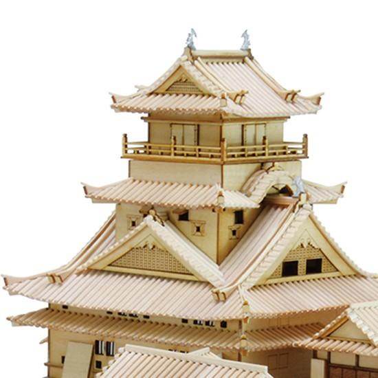 ウッディジョー木製建築模型1/150高知城 : アークオアシス 2号館 ウッディジョー木製建築模型1/150高知城 : アークオアシス 2号館