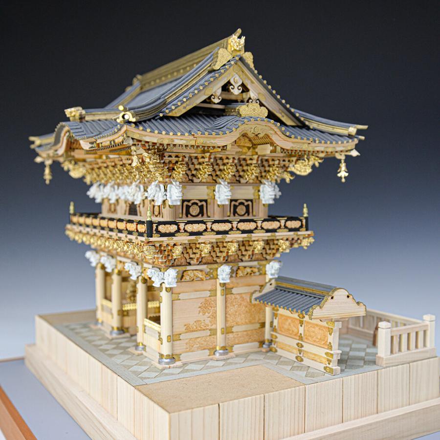 ウッディジョー木製建築模型1/50日光東照宮陽明門 : アーク ウッディジョー木製建築模型1/50日光東照宮陽明門 : アーク
