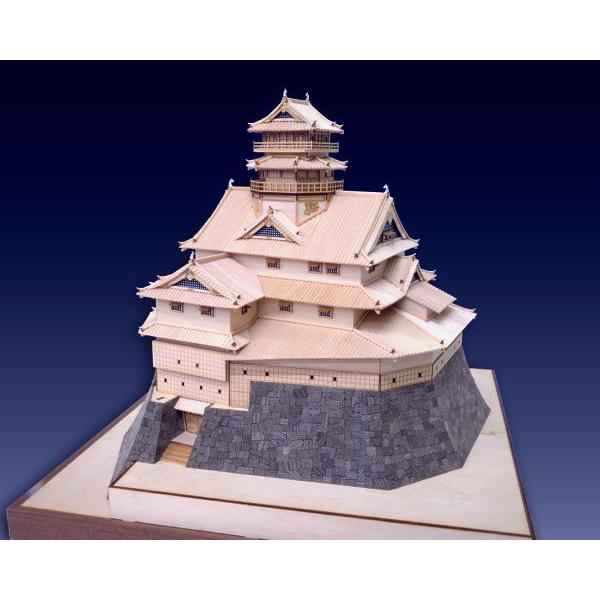 ウッディジョー 木製建築模型 1/150 安土城（改良版） : アーク