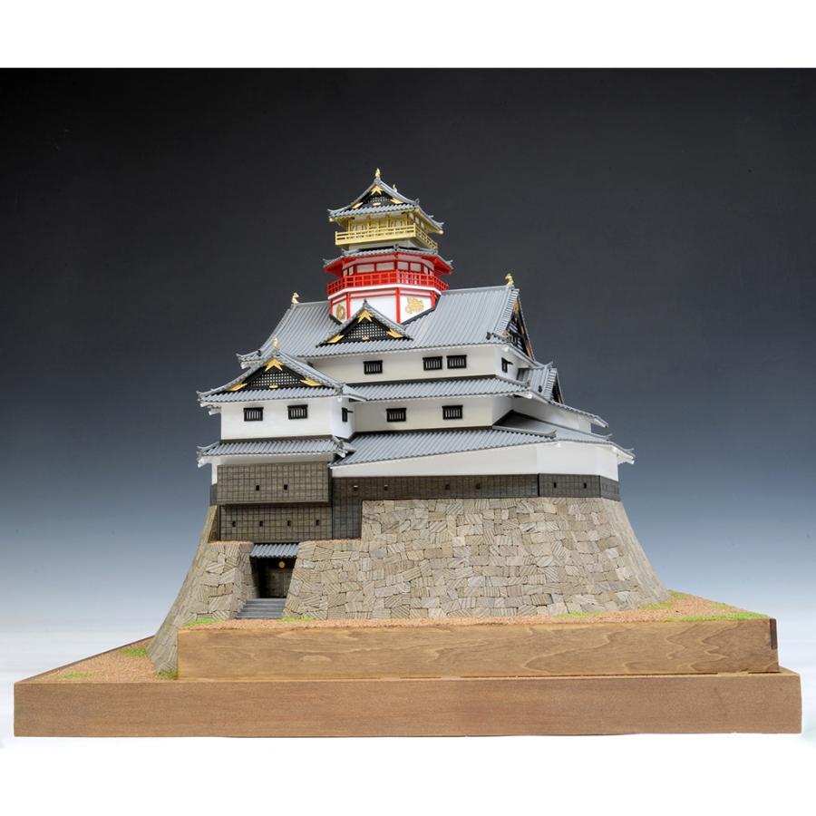 ウッディジョー 木製建築模型 1/150 安土城（改良版） : アーク