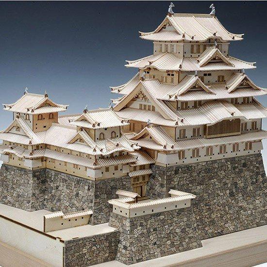 ウッディジョー 木製建築模型 1/150 姫路城 : アークオアシス 2号館