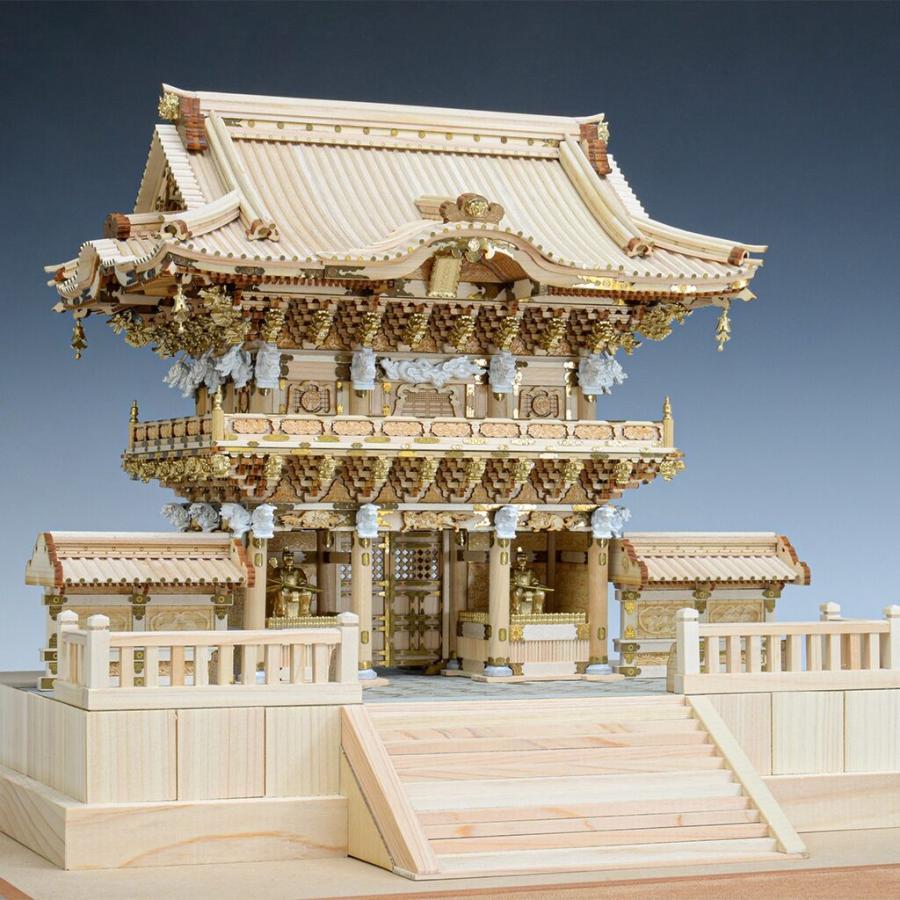 Yahoo!オークション- 日光東照宮 陽明門 [建05］ （1/80スケール