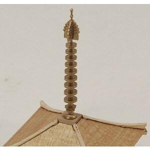 ウッディジョー木製建築模型1/150法隆寺五重塔 : アークオアシス 2号館