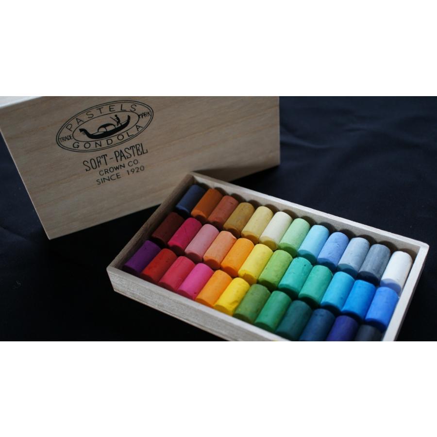 王冠化学工業所 ゴンドラパステル 36色セット 07040036 : アーク
