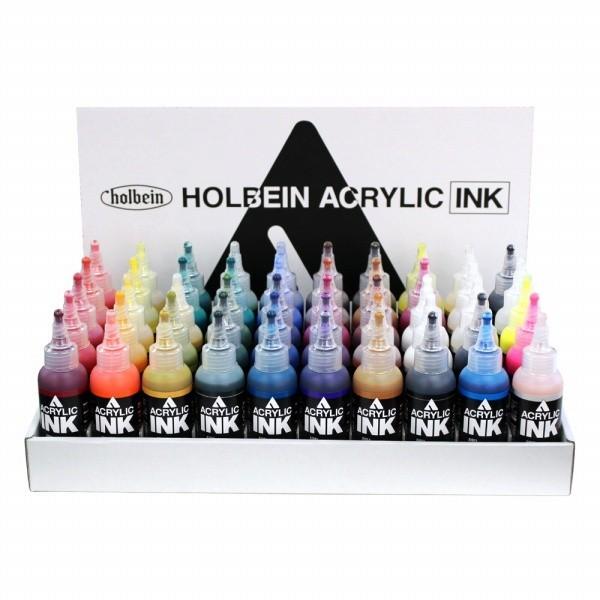 ホルベイン 即発送可能 アクリリック インク 100ml AI998 全色 52 168円 15998 49色+カラーレス セット 値段が激安