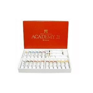 クサカベ 油絵具セット アカデミー21 (21色)