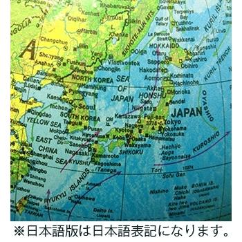 リプルーグル 地球儀 リビングストン型 No.86578 日本語版 行政型×地勢