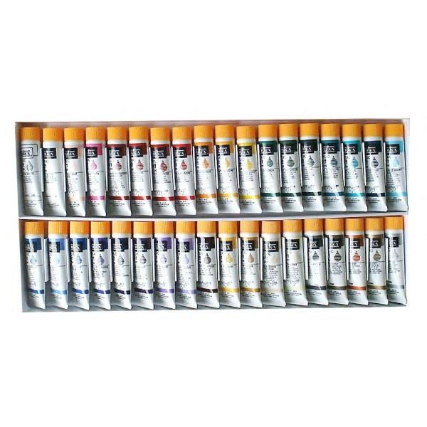 リキテックス ソフト 36色セット 6号(20ml)チューブ ソフトタイプのセット 伝統色 36色セット B アクリル絵具 Liquitex