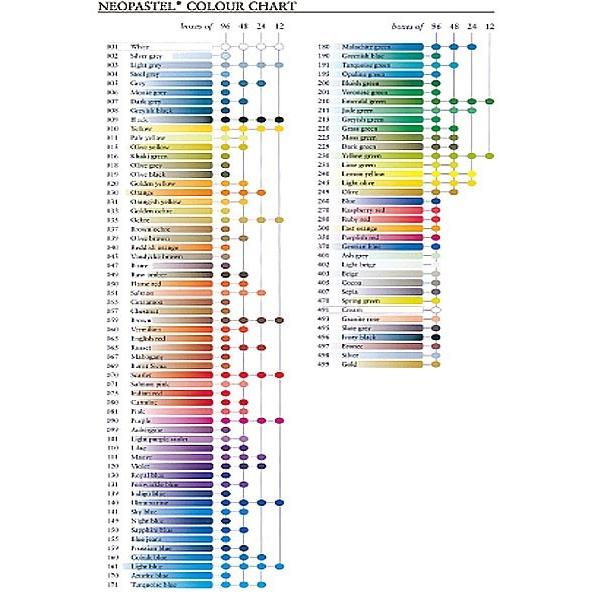 セール価格 チョークアート オイルパステル カランダッシュ 001 ネオ