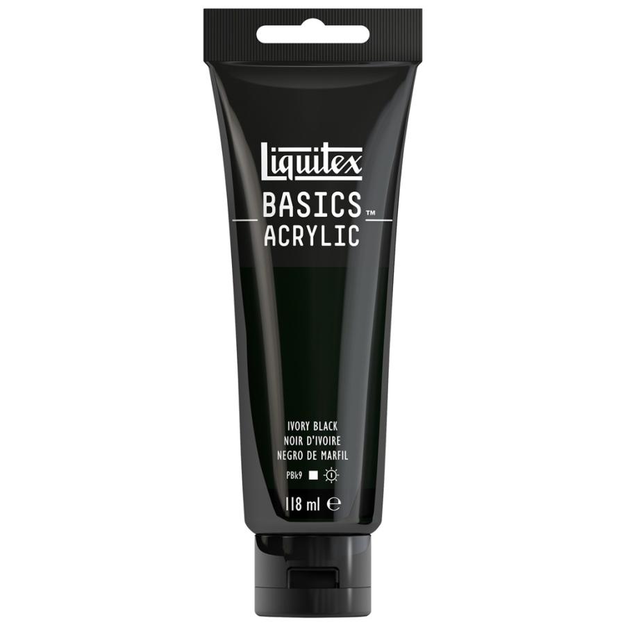 新品未使用 リキテックスベーシックス アクリリック② 118ml リキテックス ベーシックス 118mL 244(056) アイボリー ブラック