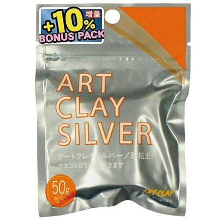 アートクレイシルバー 粘土タイプ 50g +10%増量ボーナスパック A-0275