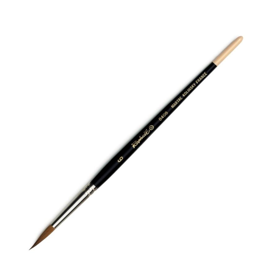ラファエル水彩筆 8408 6号 コリンスキー 丸（極細） : アークオアシス