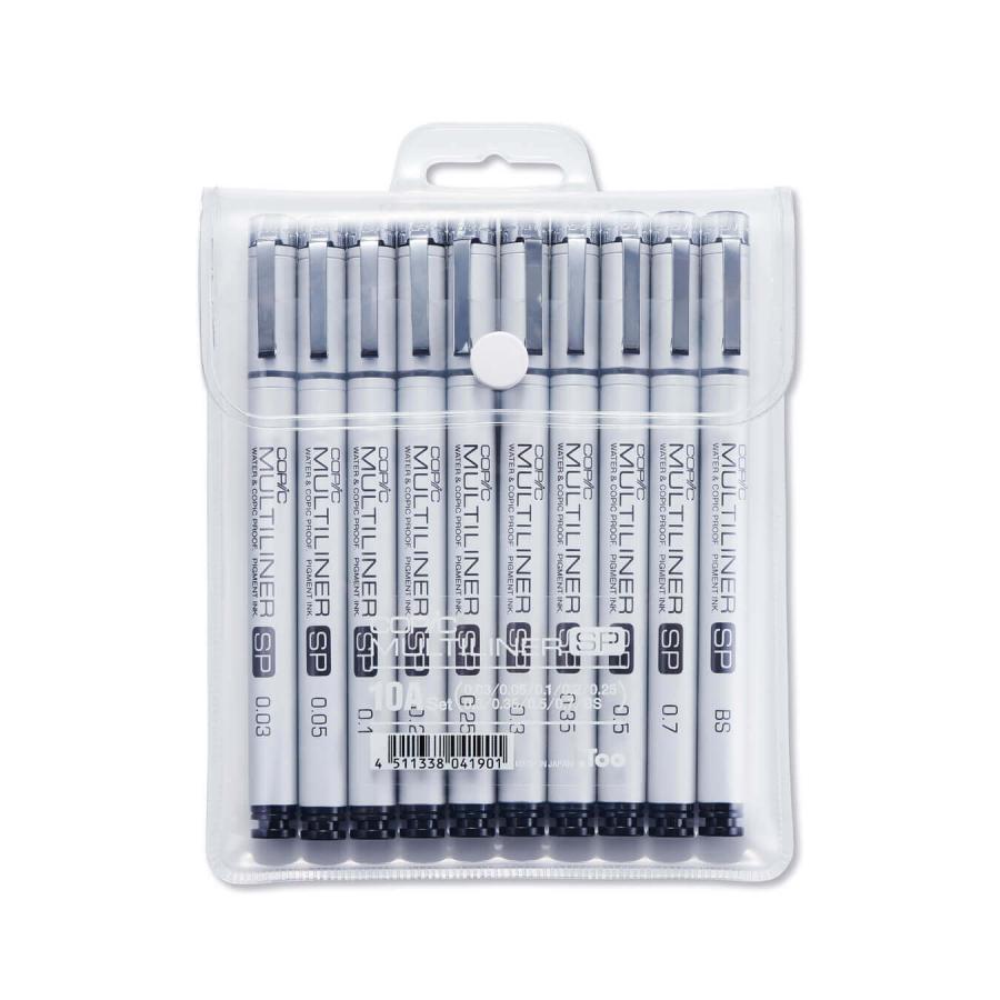 コピックスケッチ まとめ売り＋マルチライナーSP2本（合計78本） コピック（COPIC） マルチライナーSP 10Aセット .Too 12508001