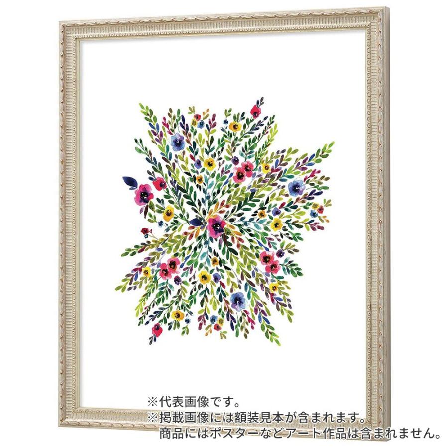 水彩額縁 ベルリン 銀 水彩F10 額内寸(670×595mm) 表面(アクリル