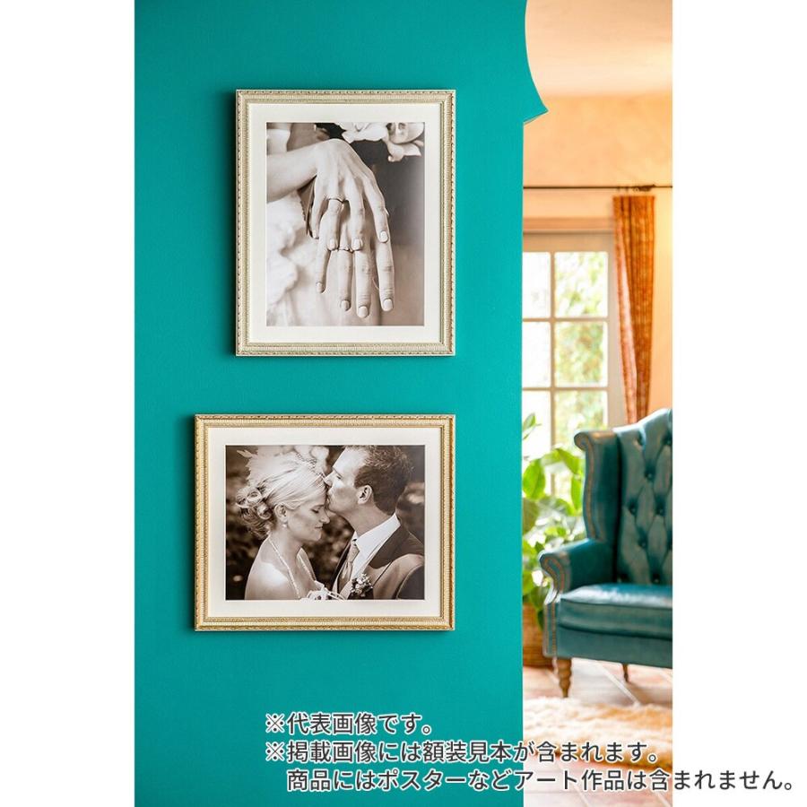 水彩額縁 ベルリン 銀 水彩F10 額内寸(670×595mm) 表面(アクリル