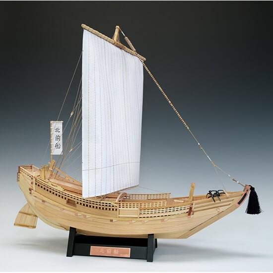 ウッディジョー木製建築模型1 72北前船