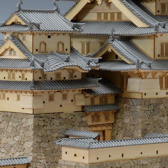 ウッディジョー 木製建築模型 1/150 姫路城 : アークオアシス ウッディジョー 木製建築模型 1/150 姫路城 : アークオアシス
