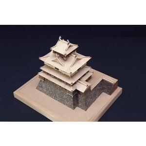 ウッディジョー木製建築模型1/150岩国城レーザーカット加工｜arcoasis｜03