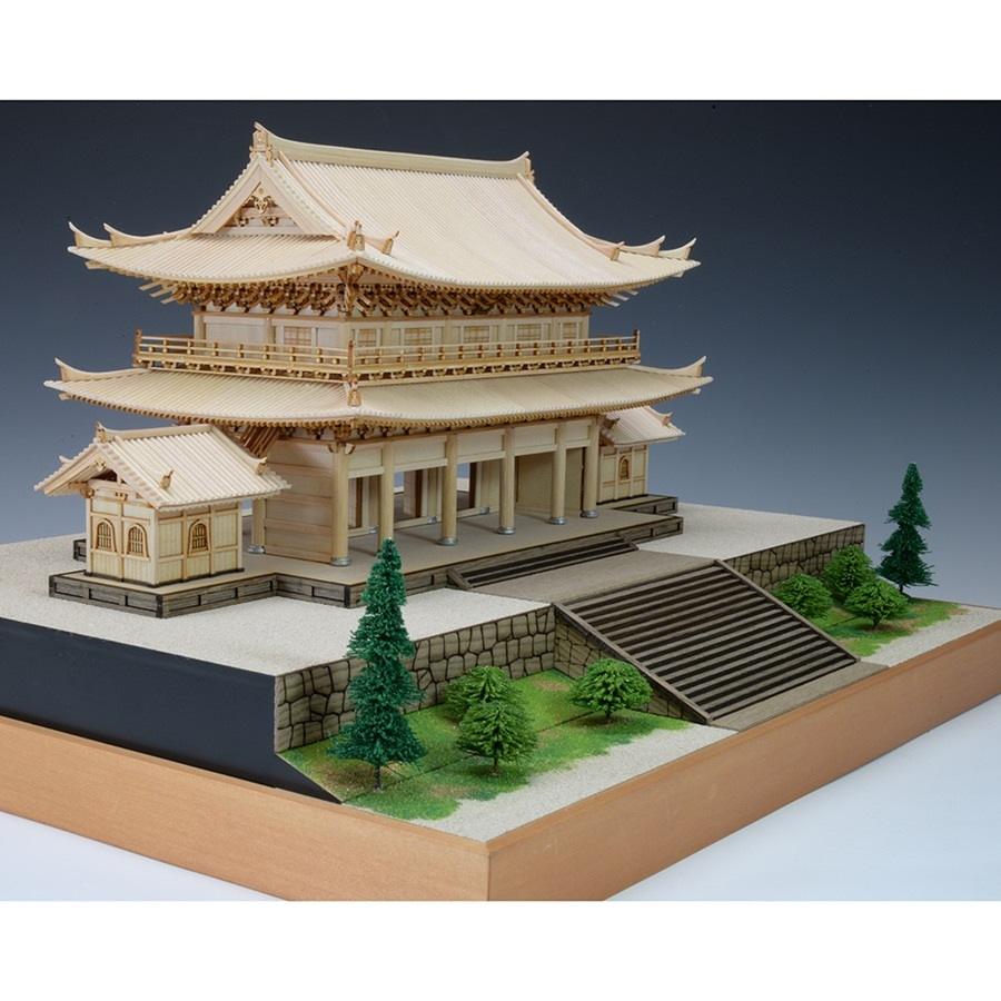 ウッディジョー 建築 1/150 知恩院 三門_2