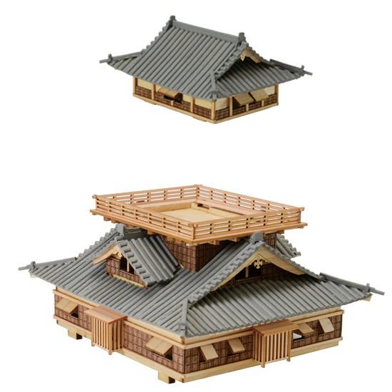 ウッディジョー ウッディジョー木製建築模型1/150丸岡城 ウッディジョー ウッディジョー木製建築模型1/150丸岡城