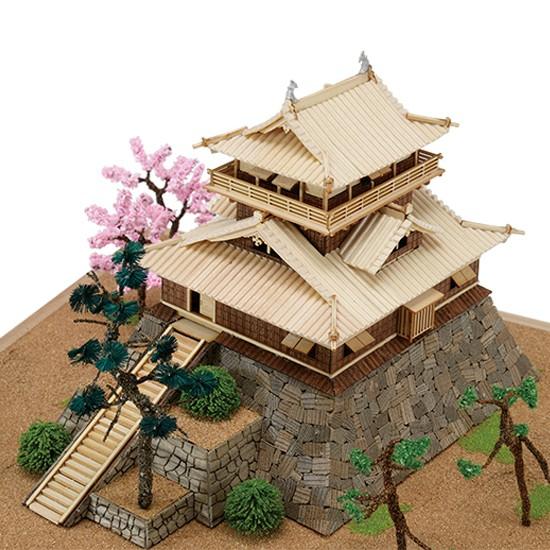 ウッディジョー ウッディジョー木製建築模型1/150丸岡城 ウッディジョー ウッディジョー木製建築模型1/150丸岡城