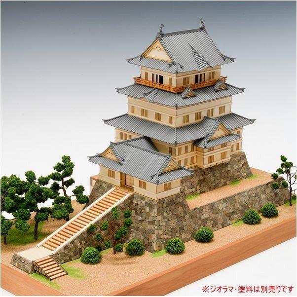 ウッディジョー 木製建築模型 1/150 小田原城 : アークオアシス ウッディジョー 木製建築模型 1/150 小田原城 : アークオアシス