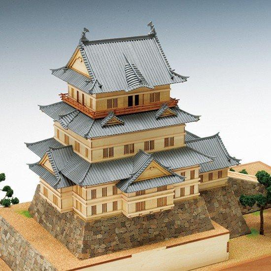 ウッディジョー 木製建築模型 1/150 小田原城 : アークオアシス ウッディジョー 木製建築模型 1/150 小田原城 : アークオアシス