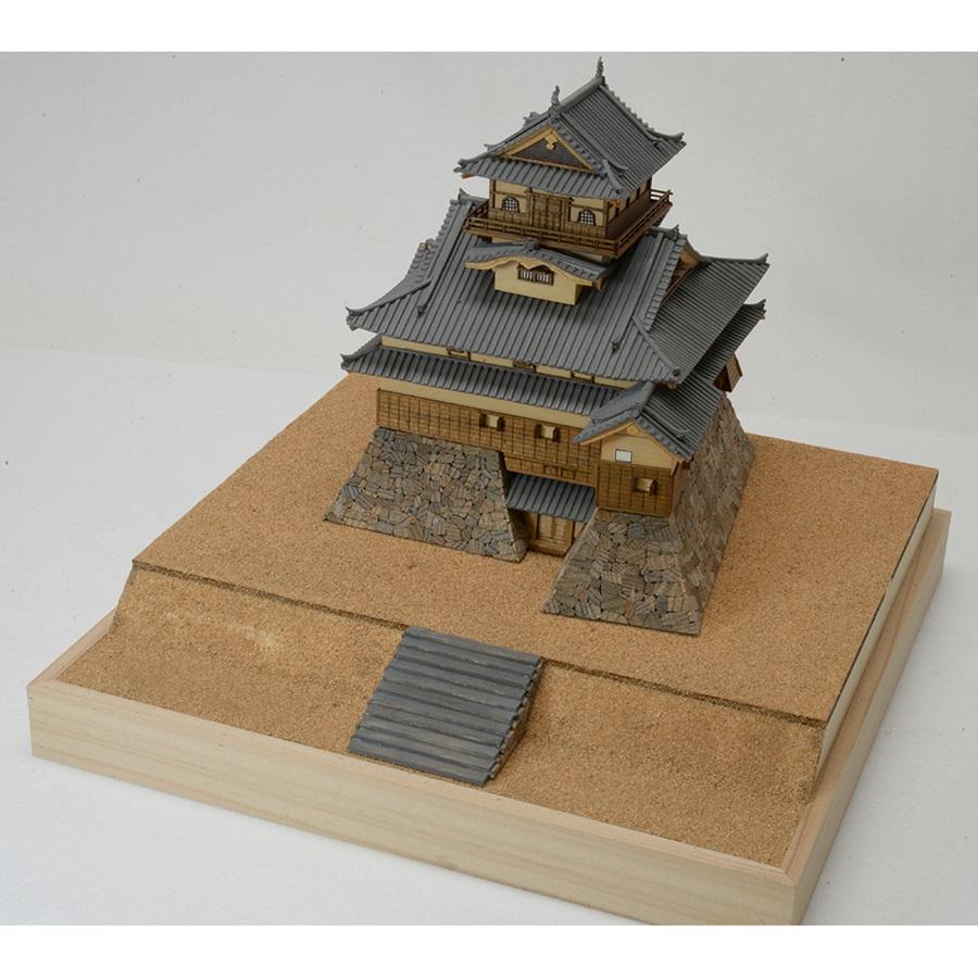 ウッディジョー 木製建築模型 1/150 犬山城 : アークオアシス ウッディジョー 木製建築模型 1/150 犬山城 : アークオアシス