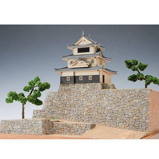 ウッディジョー 木製建築模型 1/150 丸亀城 日本値下げ bodycontourz.com
