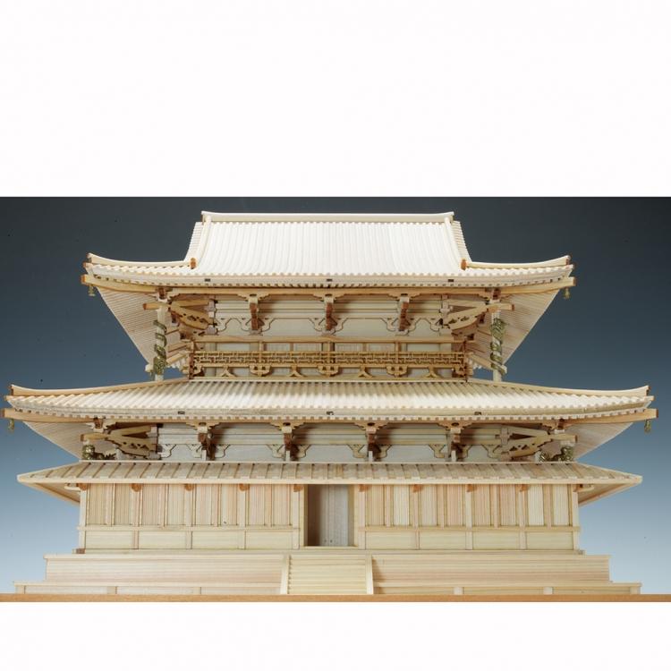 ウッディジョー 1/75 法隆寺 金堂 改良版 木製建築模型 : アーク ウッディジョー 1/75 法隆寺 金堂 改良版 木製建築模型 : アーク