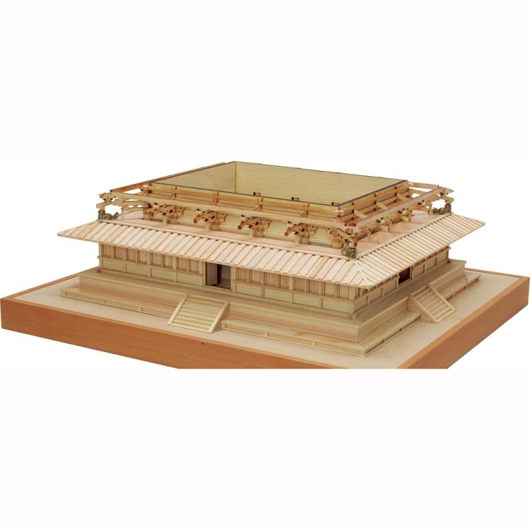 ウッディジョー 1/75 法隆寺 金堂 改良版 木製建築模型 : アーク ウッディジョー 1/75 法隆寺 金堂 改良版 木製建築模型 : アーク