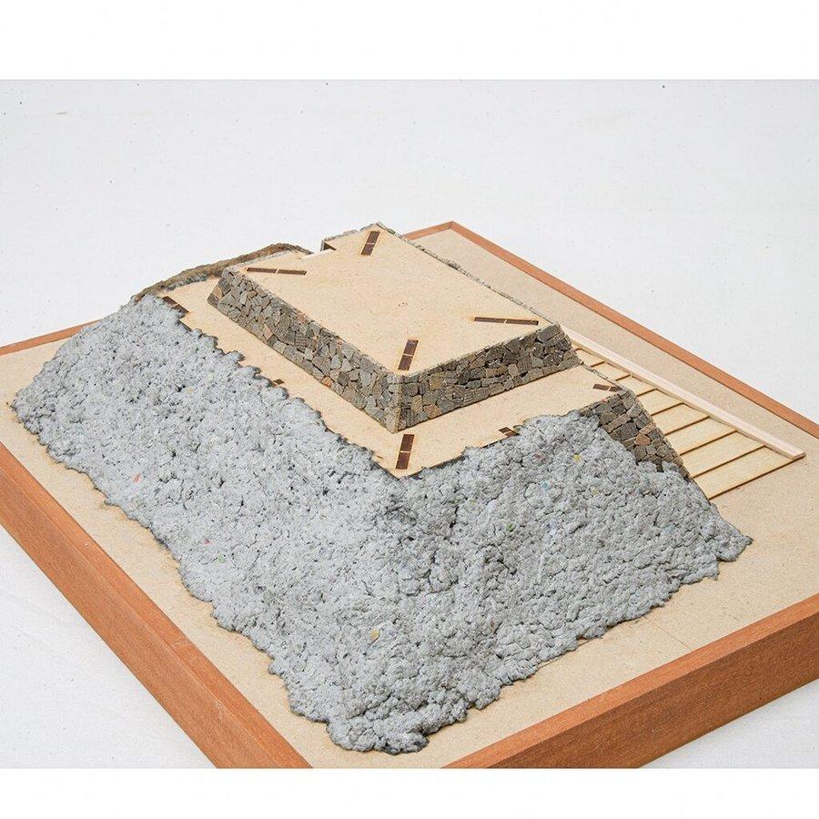 ウッディジョー 木製建築模型 1/150 岐阜城 : アークオアシス ヤフー