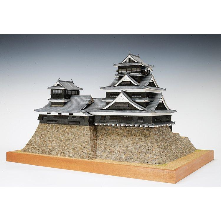 ウッディジョー 木製建築模型 1/150 熊本城 :4560134352797:アーク
