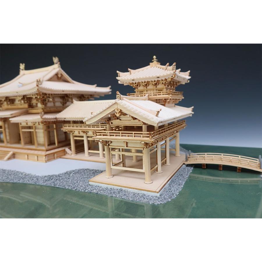 ウッディジョー 建築 1/120 平等院 鳳凰堂 : アークオアシス ヤフー