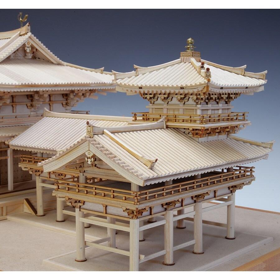 ウッディジョー 建築 1/75 平等院 鳳凰堂 : アークオアシス ヤフー