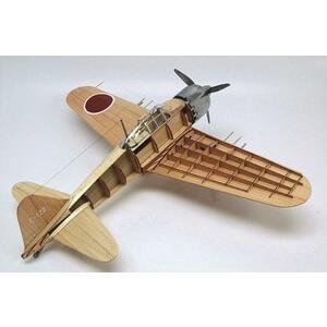 ウッディジョー木製飛行機模型1/24零戦零式艦上戦闘機52丙型[レーザー
