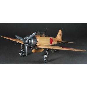 ウッディジョー木製飛行機模型1/24零戦零式艦上戦闘機52丙型[レーザー