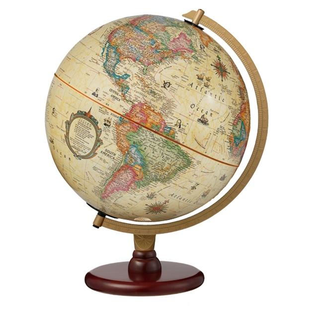 リプルーグル 地球儀 カーライル型 アンティーク地図 No.83573 日本語