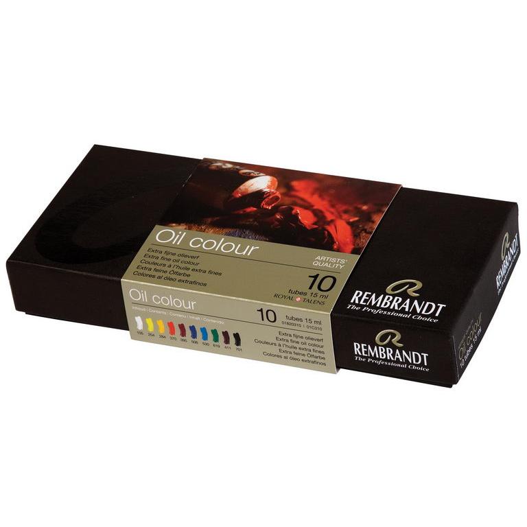 ターレンス レンブランド油絵具 (15ml) 10色セット T01C310の画像