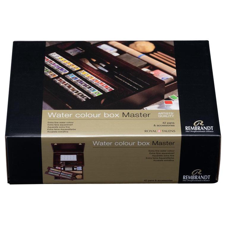 ターレンス（TALENS） レンブラント 固形水彩絵具 マスターBOX42色