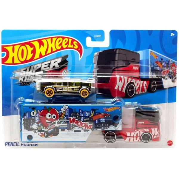 Hot Wheels（ホットウィール） Pencil Pusher Super Rigs Transporter