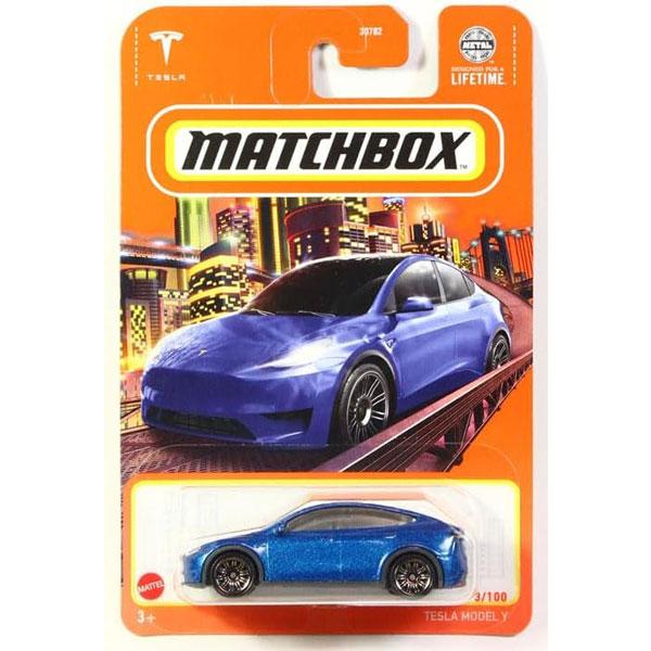 マッチボックス MATCHBOX TESLA MODEL Y テスラ モデル Y（青