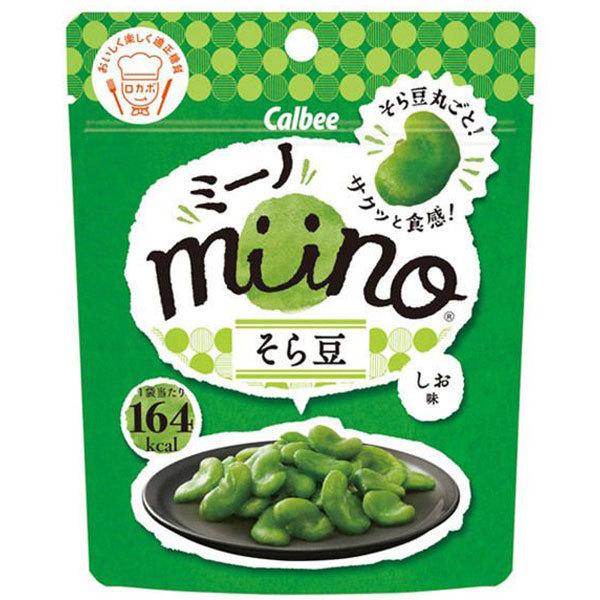 超特価 miino ミーノ そら豆しお味 入手困難 28g 安い 食品 お得 アルコバレーノ お菓子 新作通販 セール
