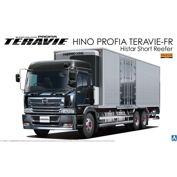 アオシマ 日野　 プロフィア冷凍車 　「ヘビーフライトシリーズ No.06」 ヘビーフレイト アオシマ文化教材 1/32 日野 プロフィア テラヴィFR